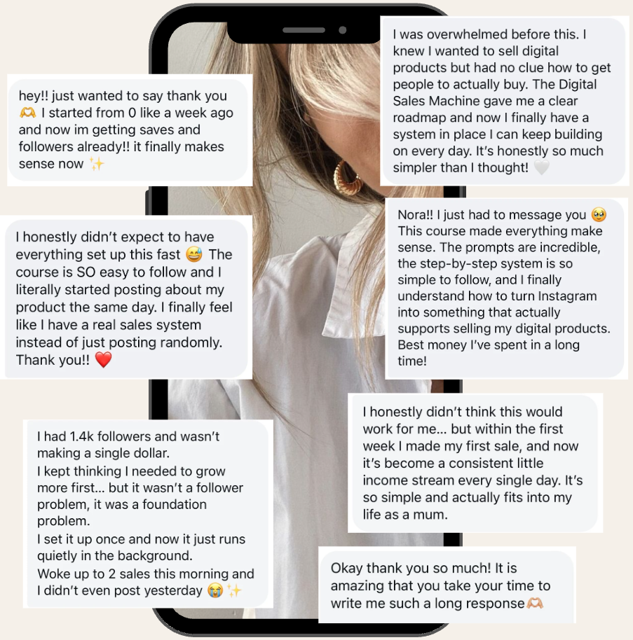 DMs from happy customers