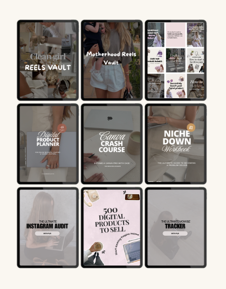 Digital Product Vault templates